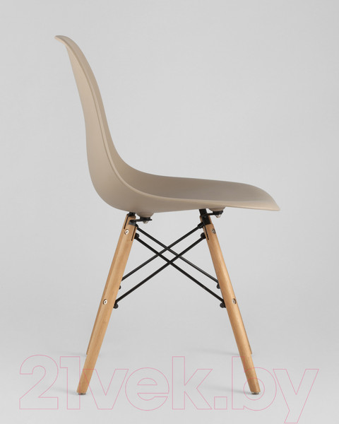 Изображение товара Стул Stool Group Eames / 8056PP (бежево-серый)
