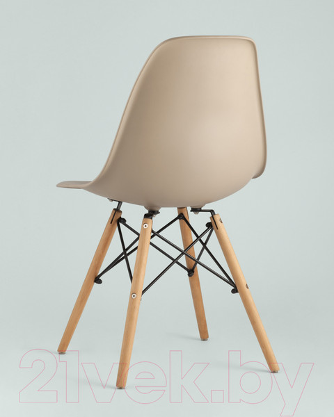 Изображение товара Стул Stool Group Eames / 8056PP (бежево-серый)
