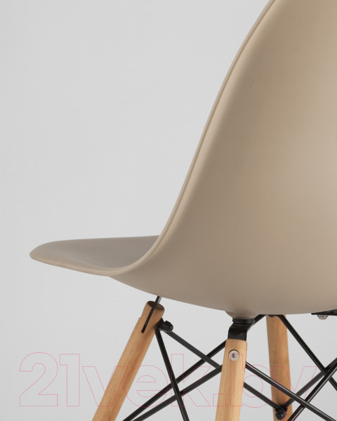 Изображение товара Стул Stool Group Eames / 8056PP (бежево-серый)