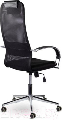 Изображение товара Кресло офисное Brabix Pilot EX-610 CH / 532417 (хром/черный)