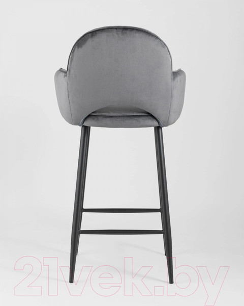 Изображение товара Стул барный Stool Group Венера диамант MC16-2YSC (серый)