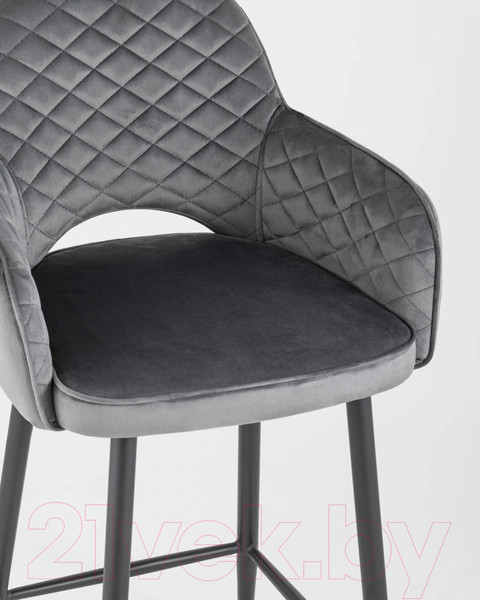 Изображение товара Стул барный Stool Group Венера диамант MC16-2YSC (серый)