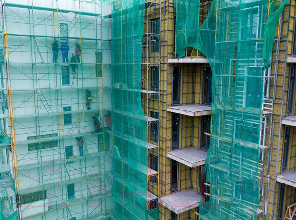 Изображение товара Сетка фасадная GreenTerra 2х50м 35гр (темно-зеленый)