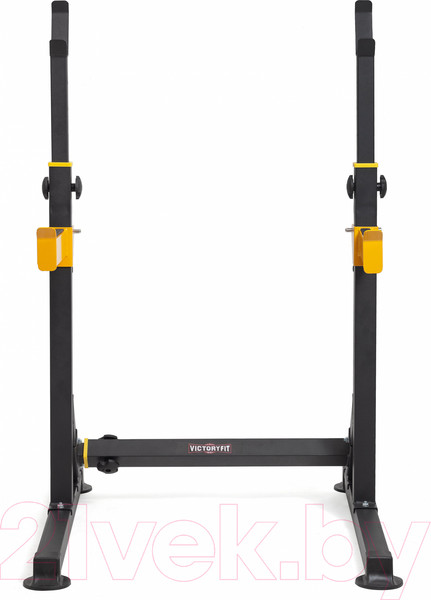 Изображение товара Стойка под штангу VictoryFit VF-T15 (серый/желтый)
