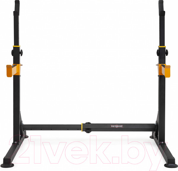 Изображение товара Стойка под штангу VictoryFit VF-T15 (серый/желтый)