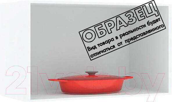 Изображение товара Шкаф под вытяжку Кортекс-мебель Корнелия Экстра ВШГ60-1г-360 (белый)