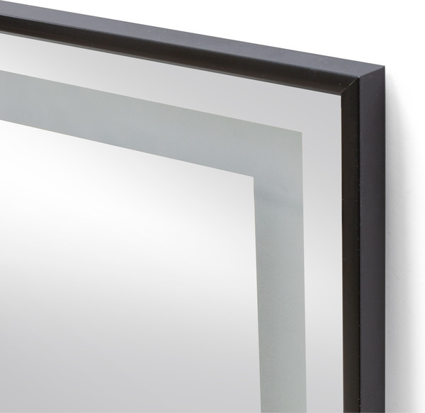 Изображение товара Зеркало Алмаз-Люкс ЗП-102 (80x60, с подсветкой, в алюминиевой раме)