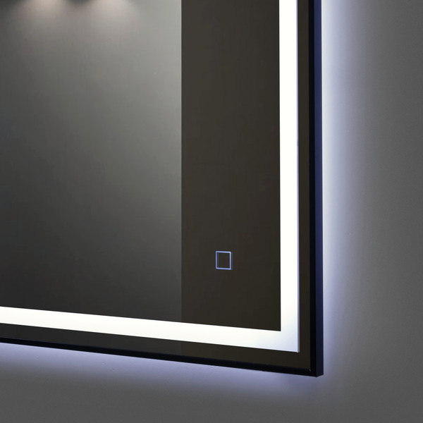 Изображение товара Зеркало Алмаз-Люкс ЗП-102 (80x60, с подсветкой, в алюминиевой раме)