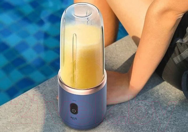 Изображение товара Блендер для смузи Deerma DEM-NU06 (Blue)