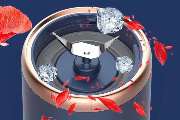 Изображение товара Блендер для смузи Deerma DEM-NU06 (Blue)