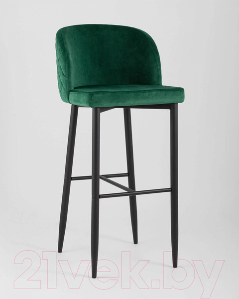 Изображение товара Стул барный Stool Group Оскар MC11B (вельвет/изумрудный)
