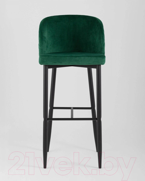 Изображение товара Стул барный Stool Group Оскар MC11B (вельвет/изумрудный)