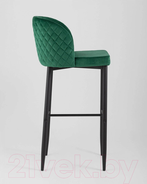 Изображение товара Стул барный Stool Group Оскар MC11B (вельвет/изумрудный)