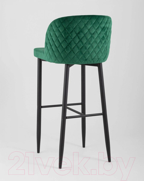Изображение товара Стул барный Stool Group Оскар MC11B (вельвет/изумрудный)