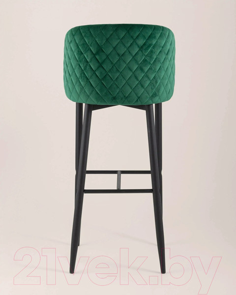 Изображение товара Стул барный Stool Group Оскар MC11B (вельвет/изумрудный)