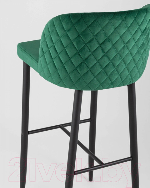 Изображение товара Стул барный Stool Group Оскар MC11B (вельвет/изумрудный)