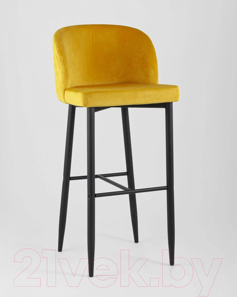 Изображение товара Стул барный Stool Group Оскар MC11B (вельвет/оранжевый)