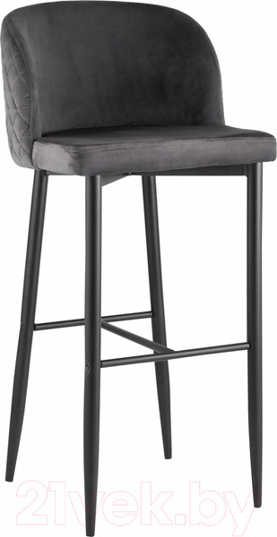Изображение товара Стул барный Stool Group Оскар MC11B (вельвет/серый)