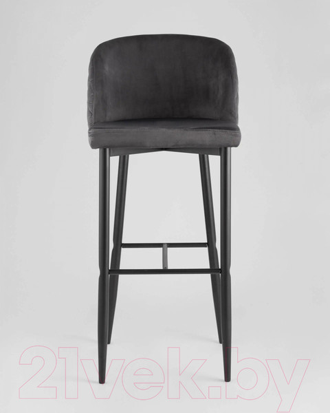 Изображение товара Стул барный Stool Group Оскар MC11B (вельвет/серый)