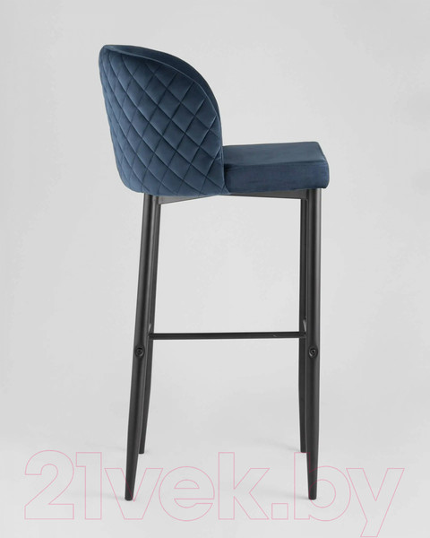 Изображение товара Стул барный Stool Group Оскар MC11B (вельвет/сине-зеленый)