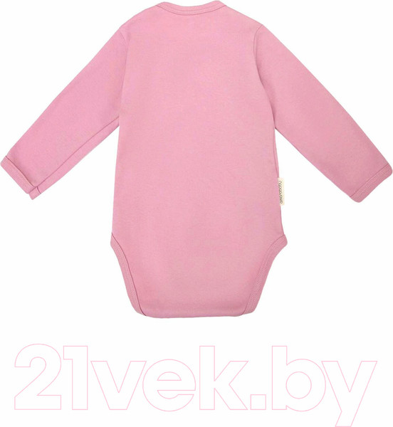 Изображение товара Боди для малышей Amarobaby Nature / AB-OD21-NZ2/06-74 (розовый, р. 74)