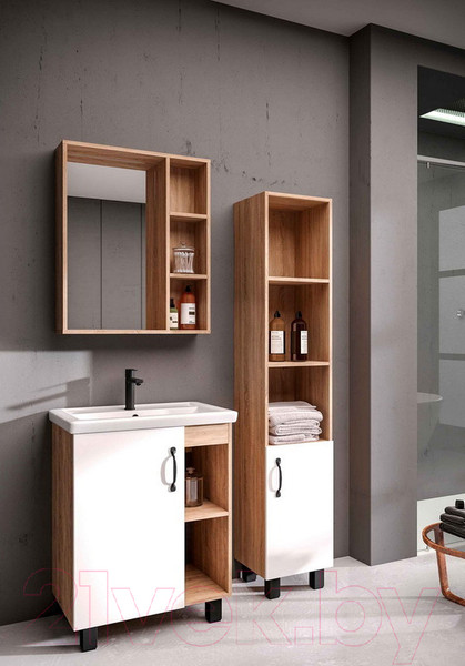 Изображение товара Шкаф-пенал для ванной Grossman Флай 30 / 303001