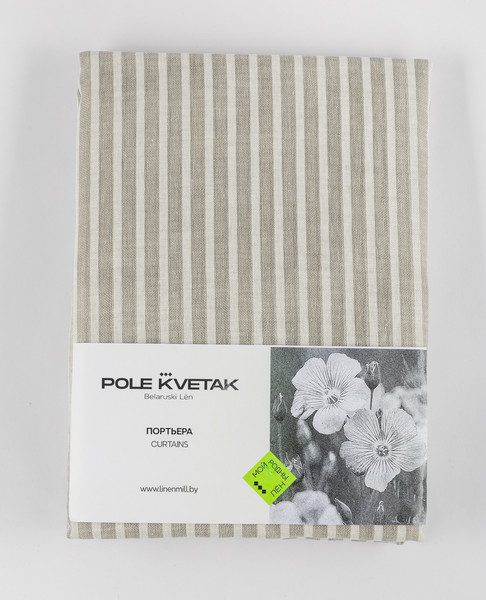 Изображение товара Штора Pole Kvetak (Беларускі лён) 250x250 17С116-ШР/уп. (133/сорт 1)