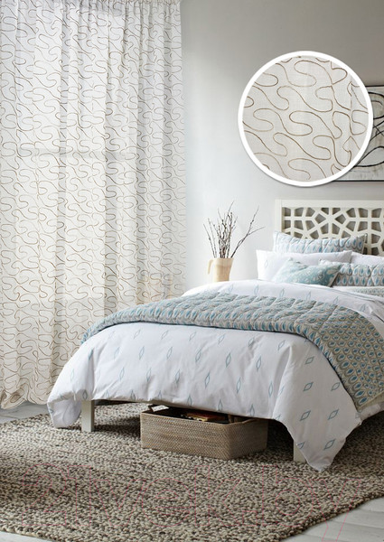 Изображение товара Гардина Эскар Senna-SH 450x275 / 111858450 (молочный)