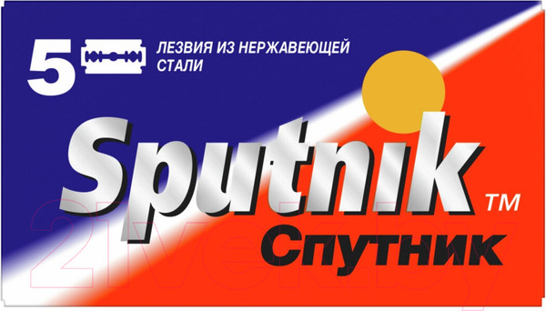 Изображение товара Набор лезвий для бритвы Sputnik Stainless для безопасных бритв (5шт )