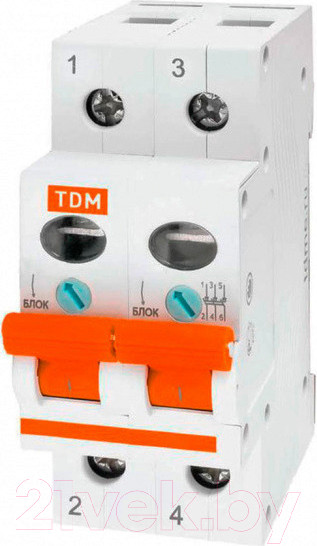 Изображение товара Выключатель автоматический TDM ВН-32-2P-63A / SQ0211-0017