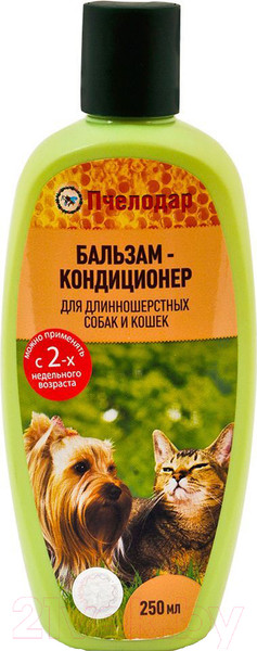 Изображение товара Бальзам для животных Pchelodar Для длинношерстных пород (250мл)