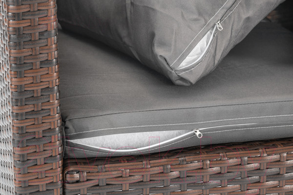 Изображение товара Комплект садовой мебели Sundays Santorini SFS 019 (серые подушки)