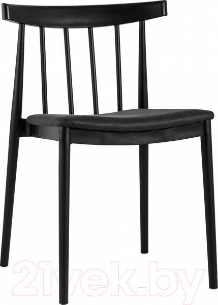 Изображение товара Стул Stool Group Ranch с мягким сиденьем / 8305 (черный)