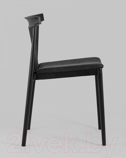 Изображение товара Стул Stool Group Ranch с мягким сиденьем / 8305 (черный)