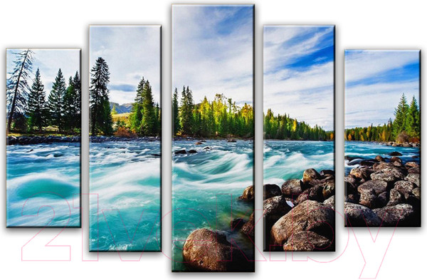 Изображение товара Картина модульная Arthata 5m-138 (160x90)