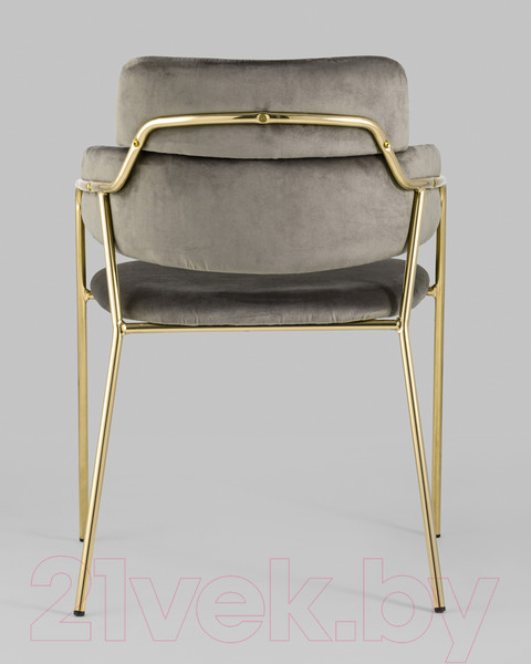 Изображение товара Стул Stool Group Полин / FDC6085 BROWN FUT-54 (велюр коричневый)