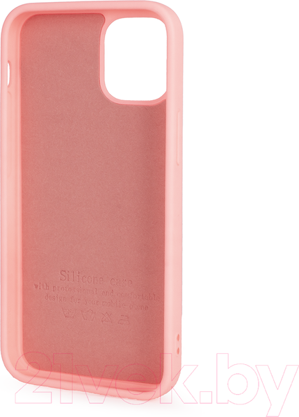 Изображение товара Чехол-накладка Case Cheap Liquid для iPhone 12 Mini (светло-розовый)