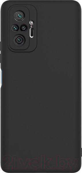 Изображение товара Чехол-накладка Case Cheap Liquid для Xiaomi Redmi Note 10 Pro (черный)