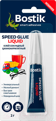Изображение товара Клей Bostik Speed Glue Liquid (2г)