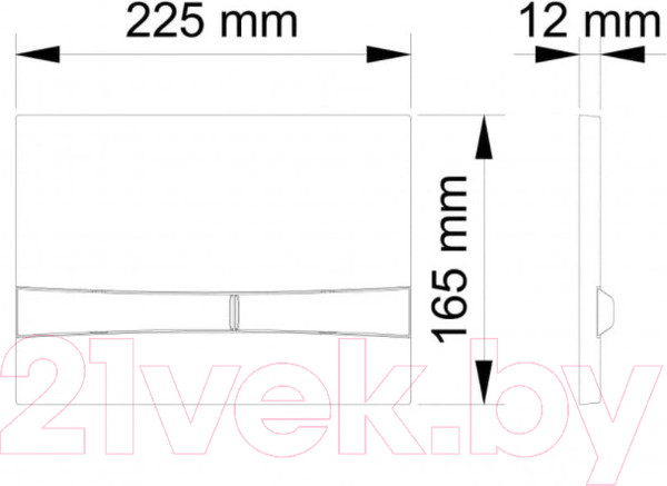 Изображение товара Унитаз подвесной с инсталляцией Sanita Luxe Attica SL DM ATCSLWH0104 + 525 040000 + F5 040055