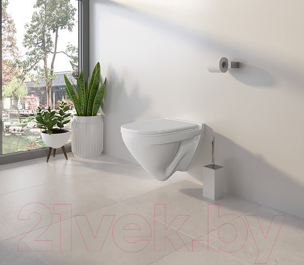 Изображение товара Унитаз подвесной с инсталляцией Sanita Luxe Attica SL DM ATCSLWH0104 + 525 040000 + S3 040043