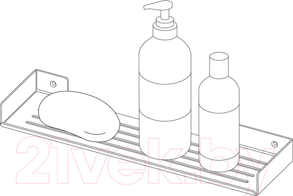 Изображение товара Полка для ванной Deante Mokko Bianco ADM A511 (белый)