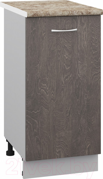 Изображение товара Шкаф-стол кухонный Кортекс-мебель Корнелия Лира НШ40р (береза/мадрид)
