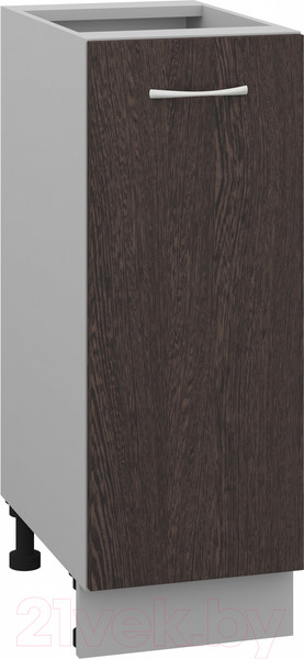 Изображение товара Шкаф-стол кухонный Кортекс-мебель Корнелия Лира НШ30р без столешницы (венге)