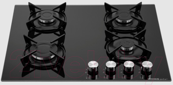 Изображение товара Газовая варочная панель HOMSair HGG641EBK