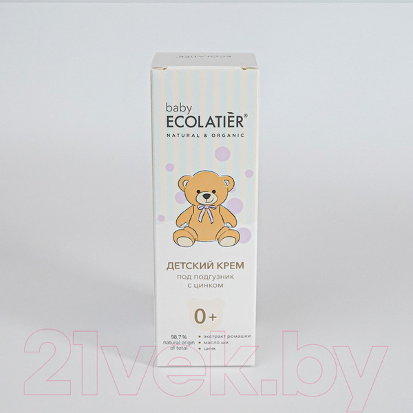 Изображение товара Крем под подгузник Ecolatier Baby с цинком 0+ (100мл)
