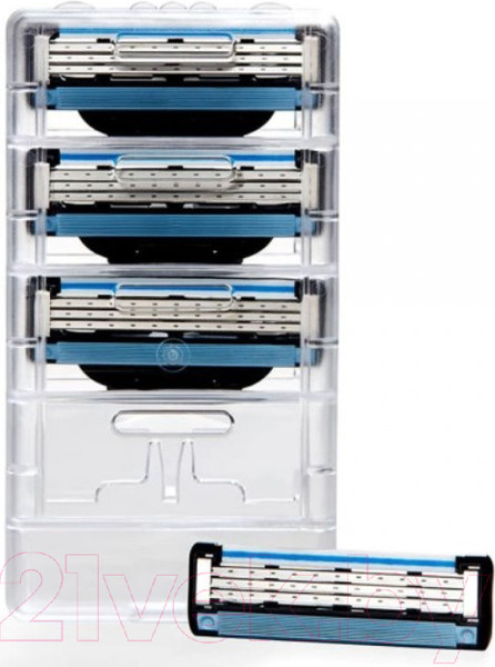 Изображение товара Бритвенный станок Gillette Mach3 (+ 4 кассеты)