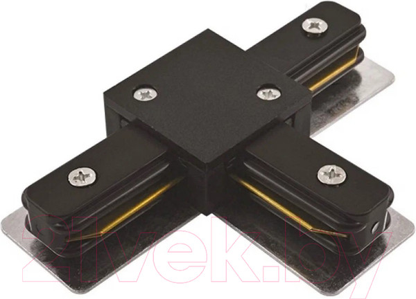 Изображение товара Коннектор для шинопровода JAZZway PTR/R CT-BL / 5031890 (черный)