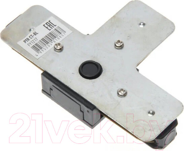 Изображение товара Коннектор для шинопровода JAZZway PTR/R CT-BL / 5031890 (черный)