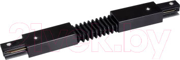 Изображение товара Коннектор для шинопровода JAZZway PTR CF-BL / 5014732 (черный)